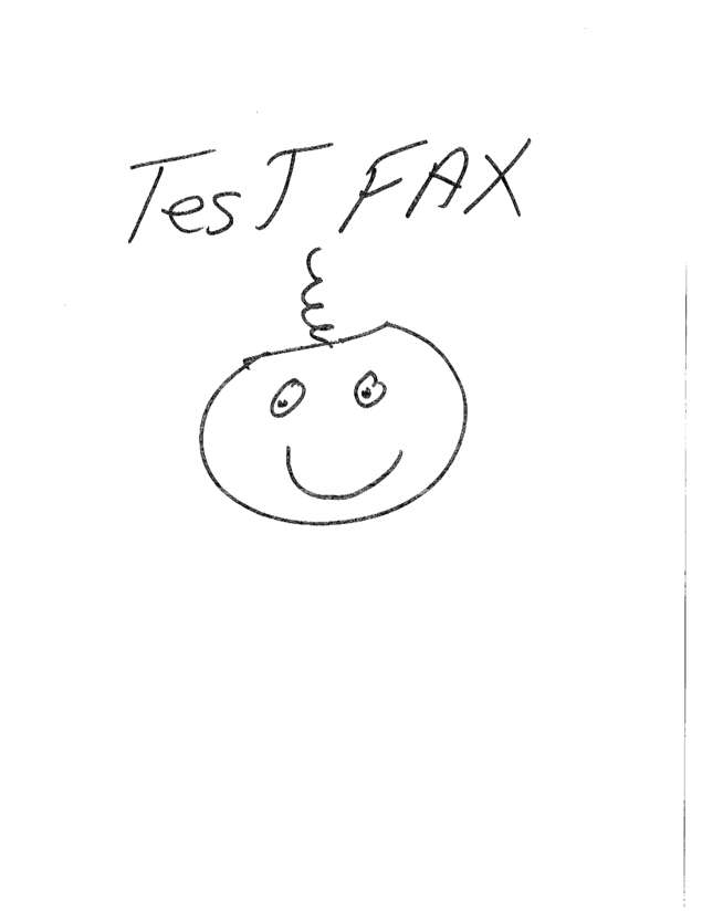 Fax page