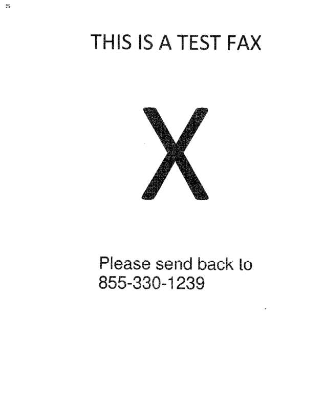 fax page