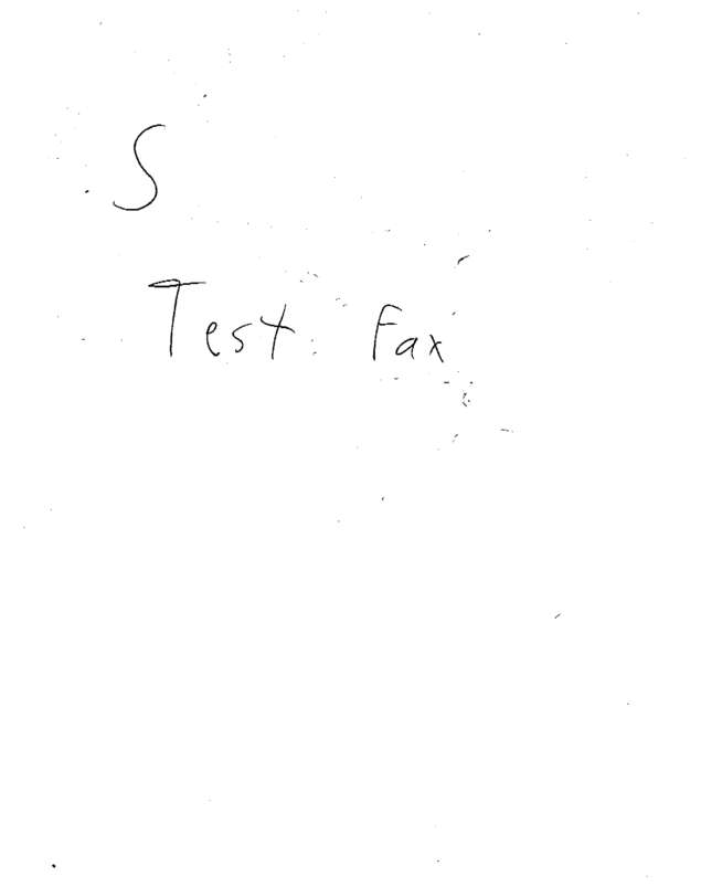 fax page