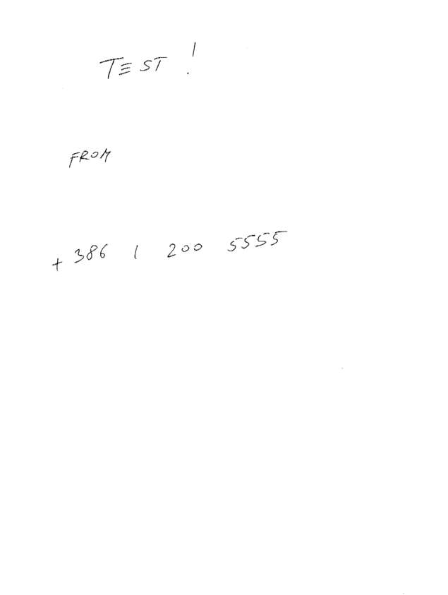 fax page