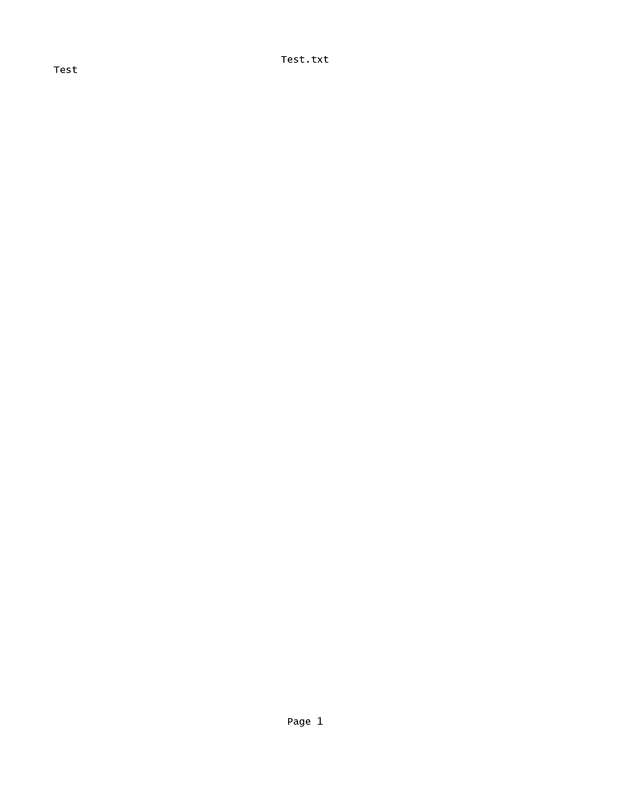 Fax page