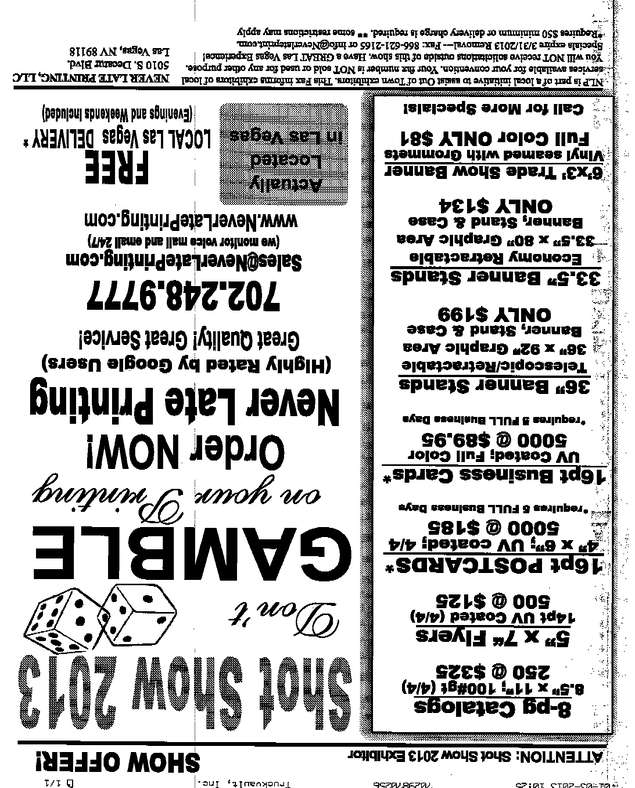 Fax page