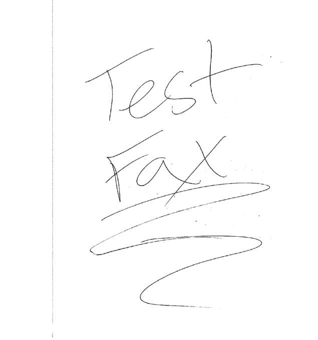 fax page