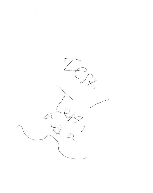 Fax page