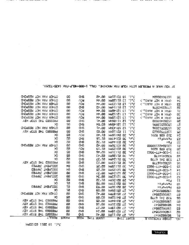 Fax page