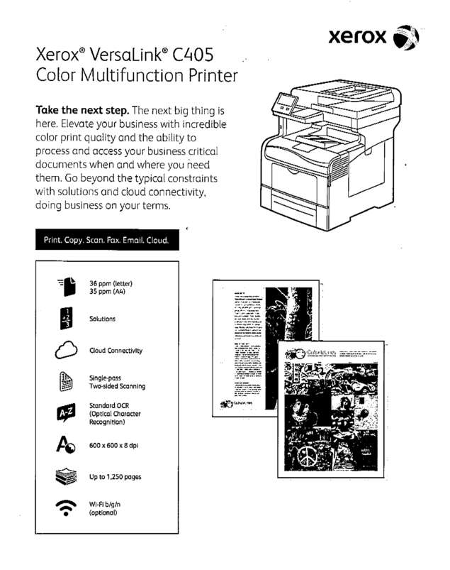 Fax page