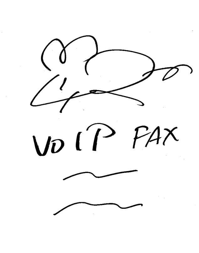 Fax page