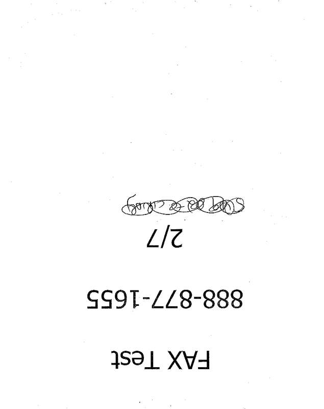 Fax page
