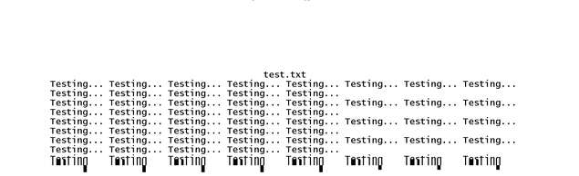 Fax page