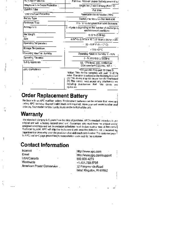 Fax page