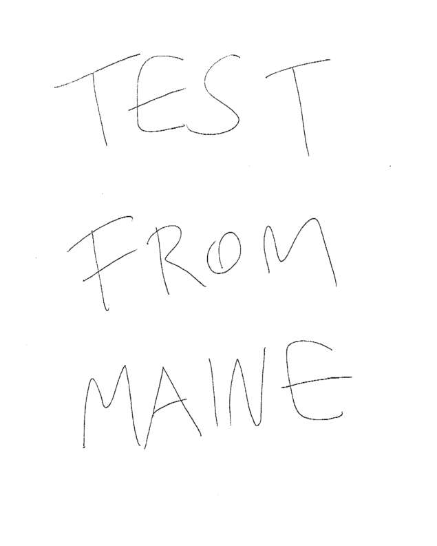 fax page