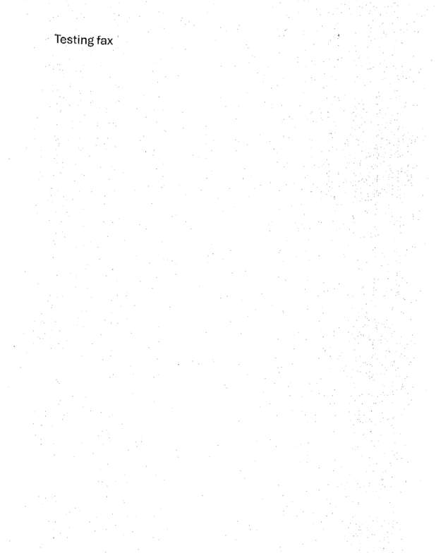 Fax page