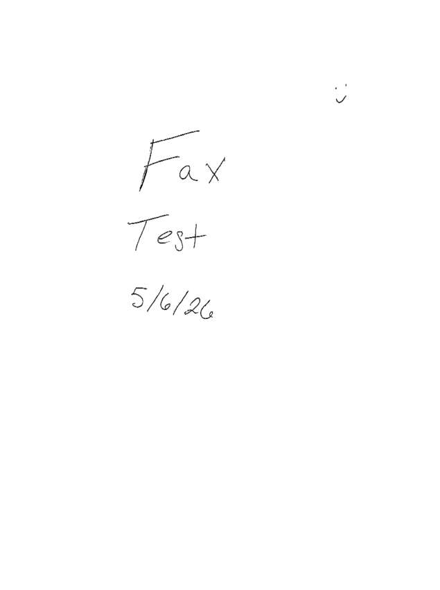 fax page