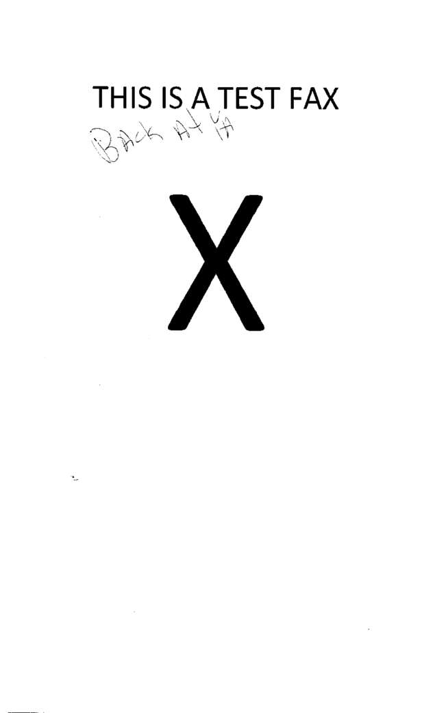 fax page
