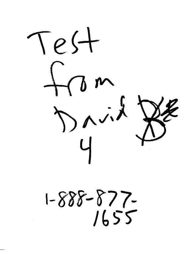 Fax page