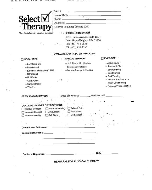 Fax page
