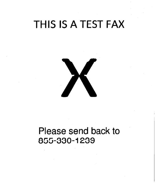 fax page