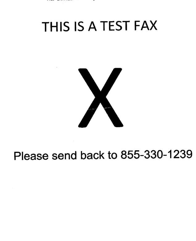 fax page