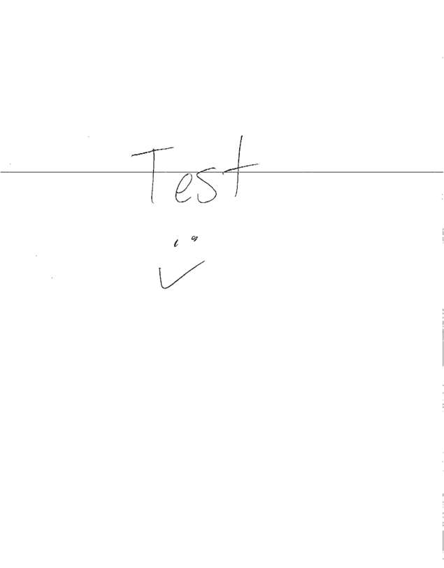 Fax page