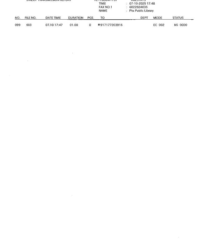 fax page