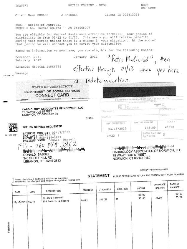 Fax page