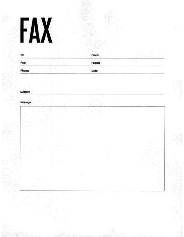 fax page