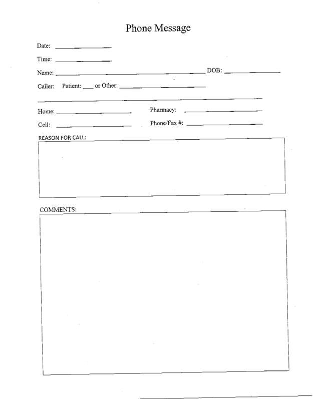 Fax page