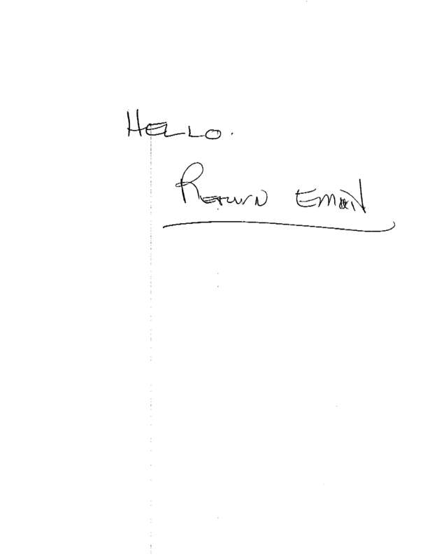 Fax page