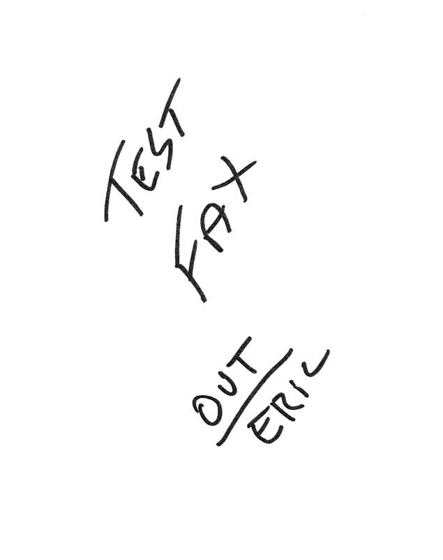 fax page