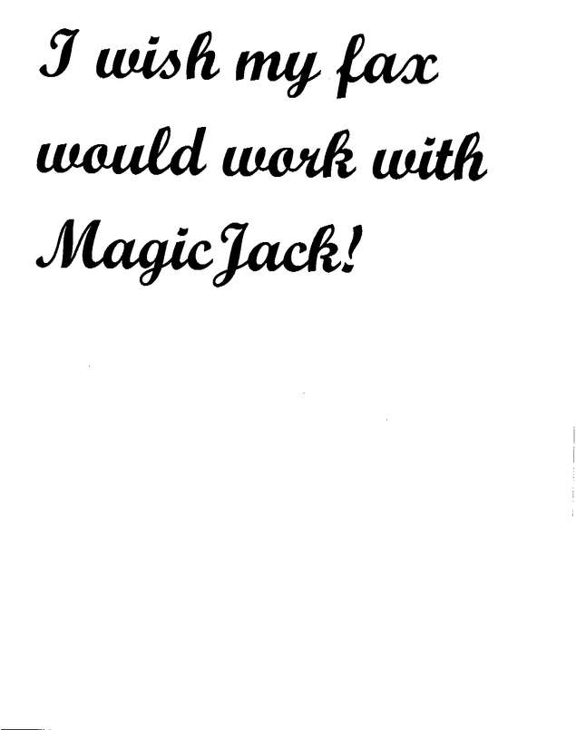 Fax page