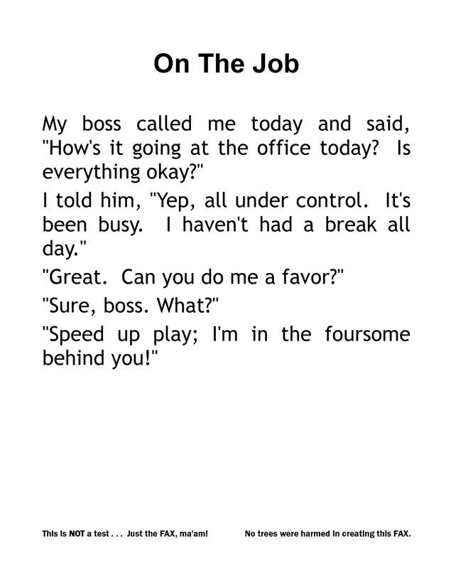 Fax page