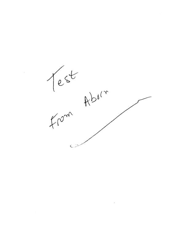 fax page
