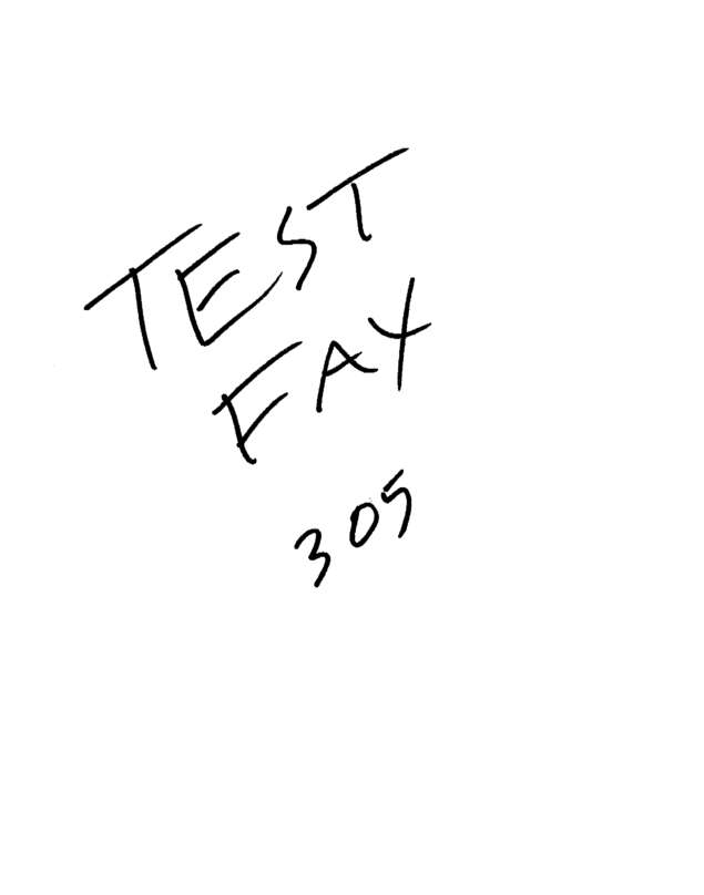 fax page