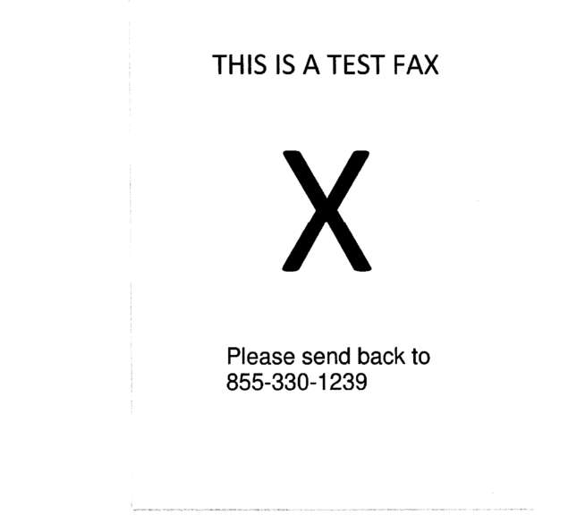 fax page