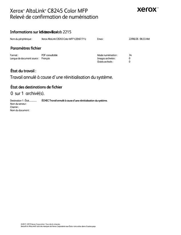 fax page