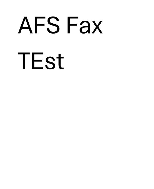 fax page