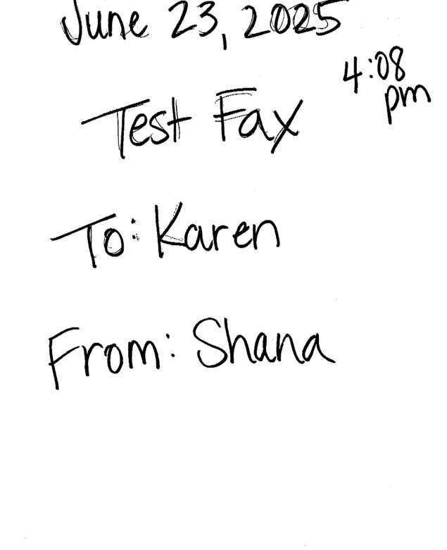 fax page