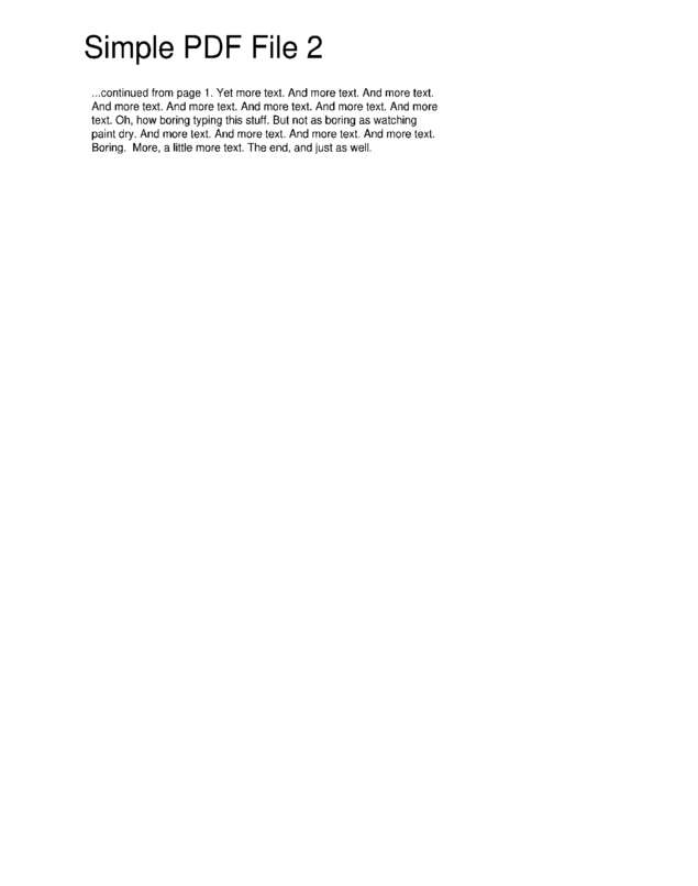 Fax page