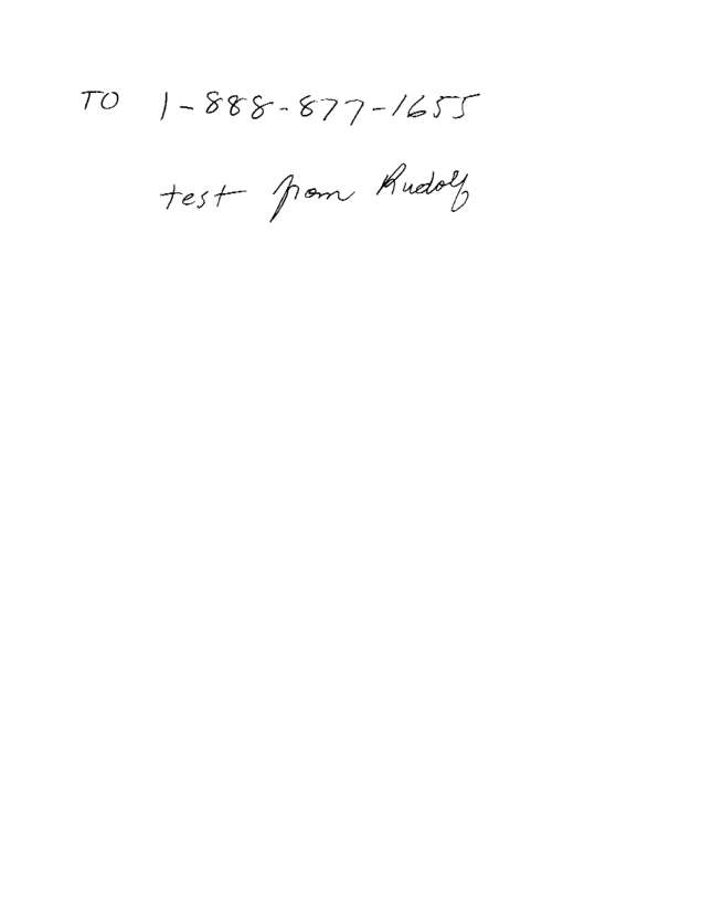 Fax page