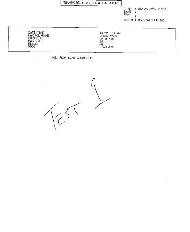 fax page