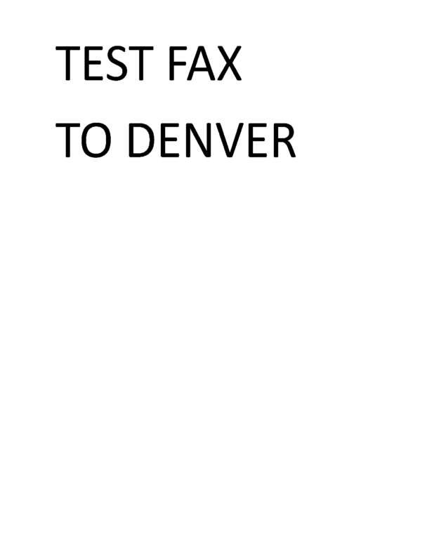fax page