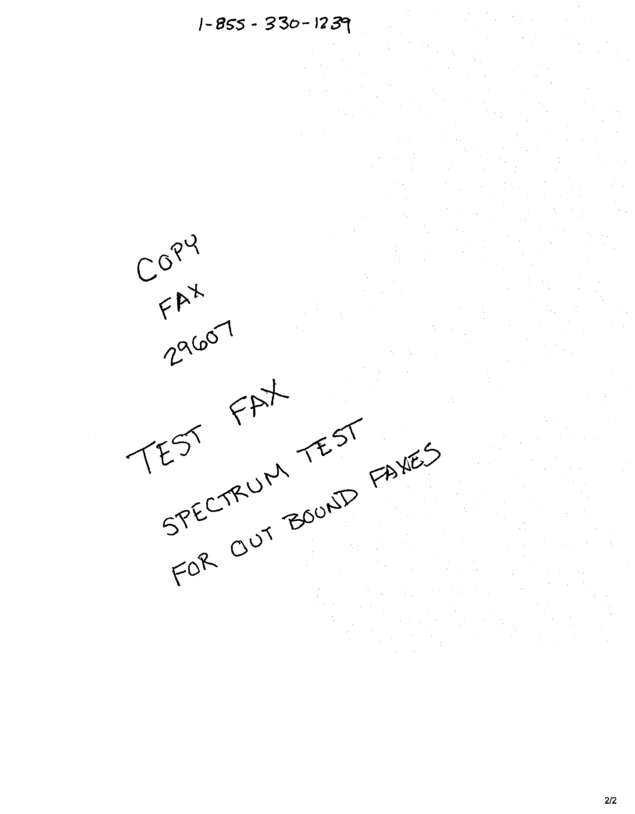 fax page