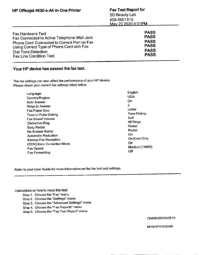 fax page