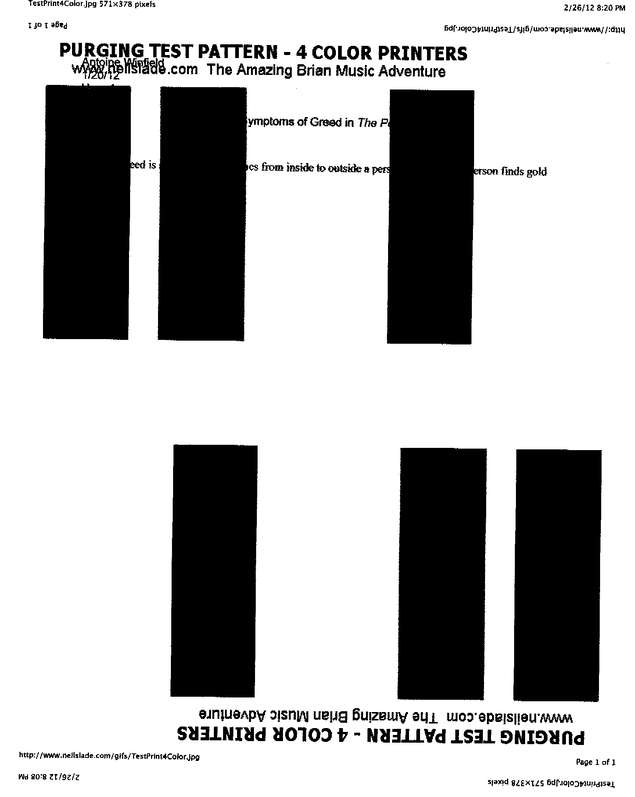 Fax page