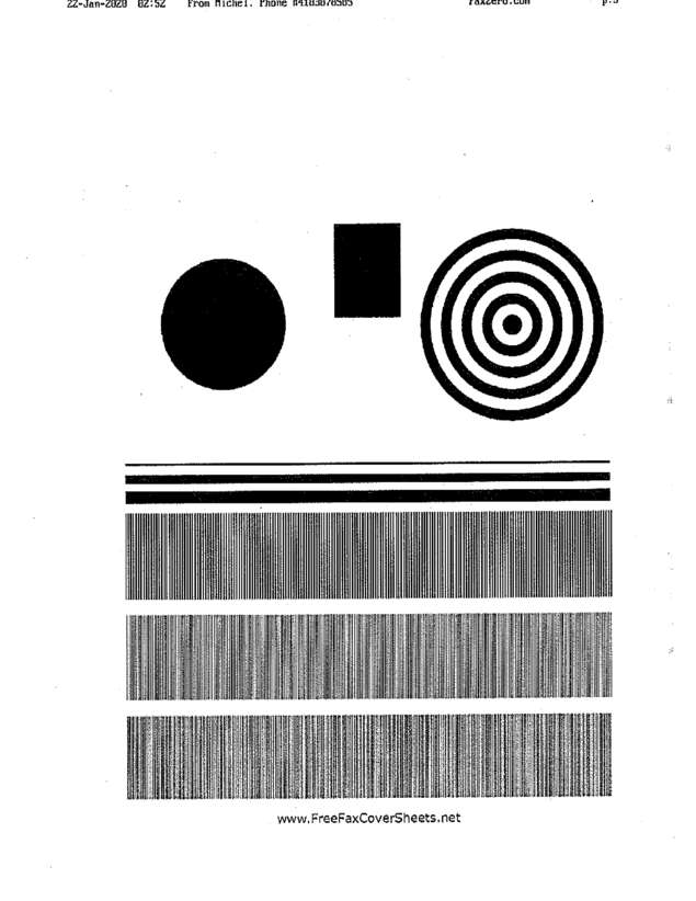 Fax page