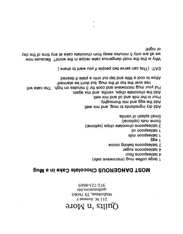 Fax page