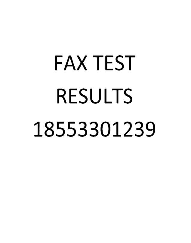 fax page