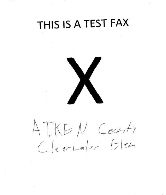 fax page