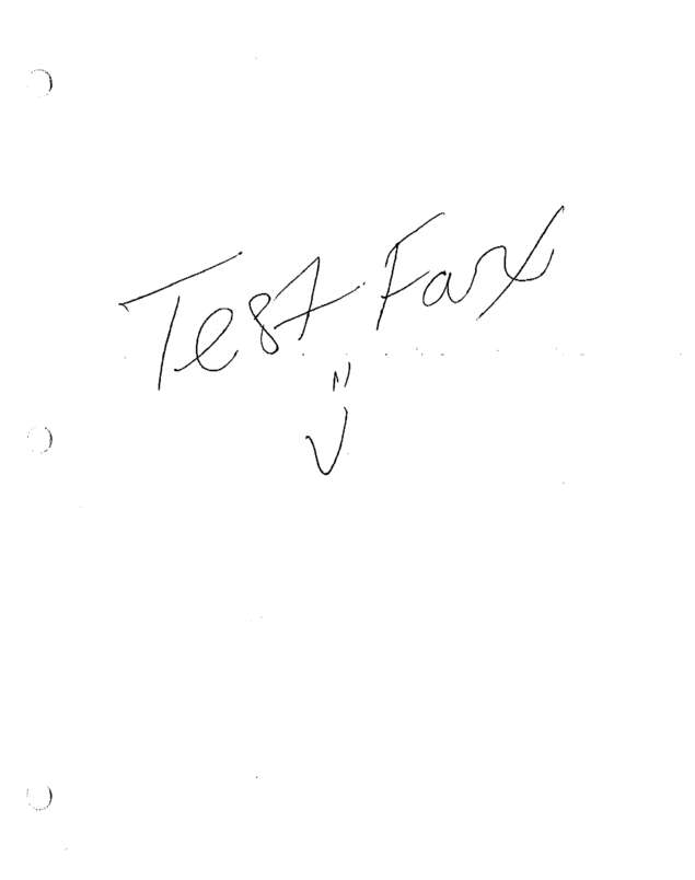 fax page