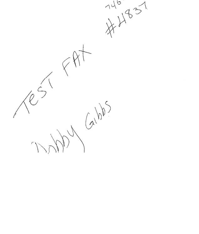 fax page